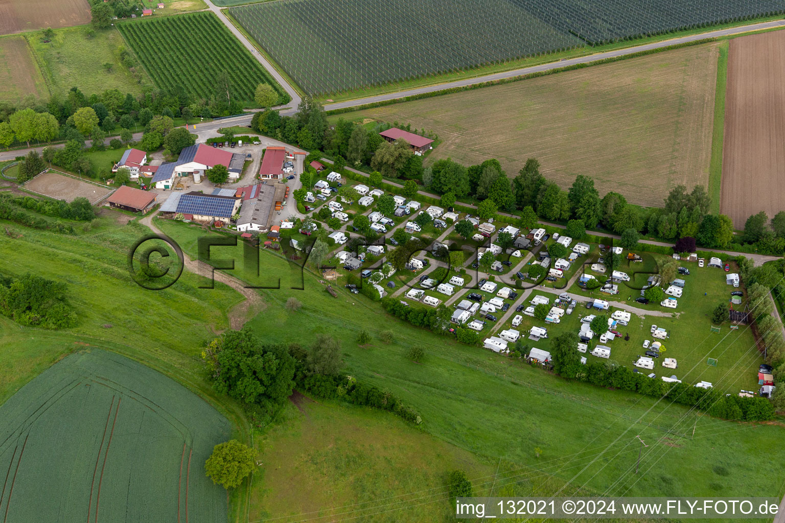 Camping farm Salem in the district Neufrach in Salem in the state Baden-Wuerttemberg, Germany