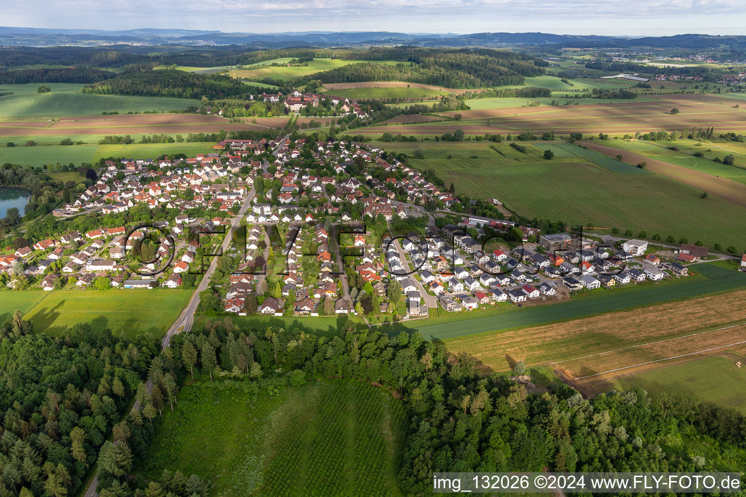 District Stefansfeld in Salem in the state Baden-Wuerttemberg, Germany