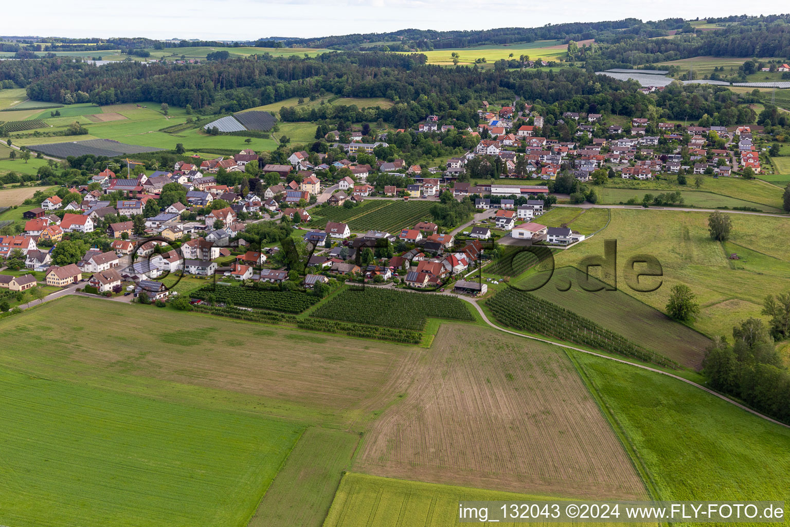 District Altheim in Frickingen in the state Baden-Wuerttemberg, Germany