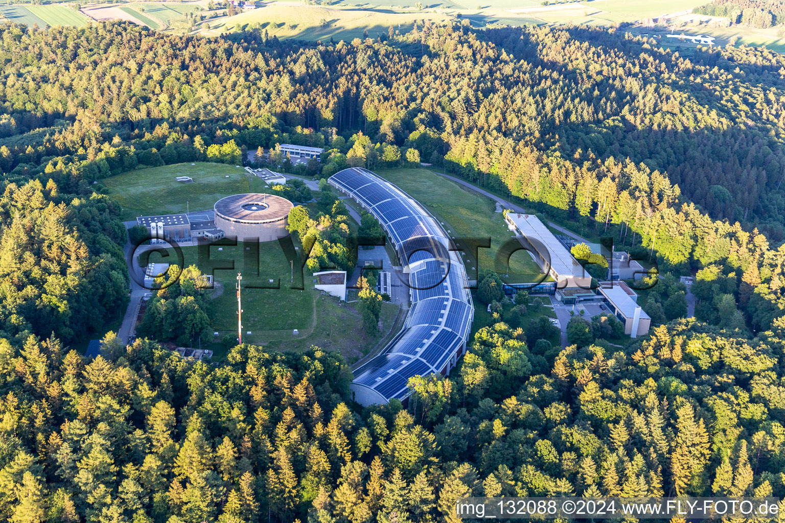 Waterworks of the Bodensee Sipplinger Berg Association in the district Nesselwangen in Überlingen in the state Baden-Wuerttemberg, Germany