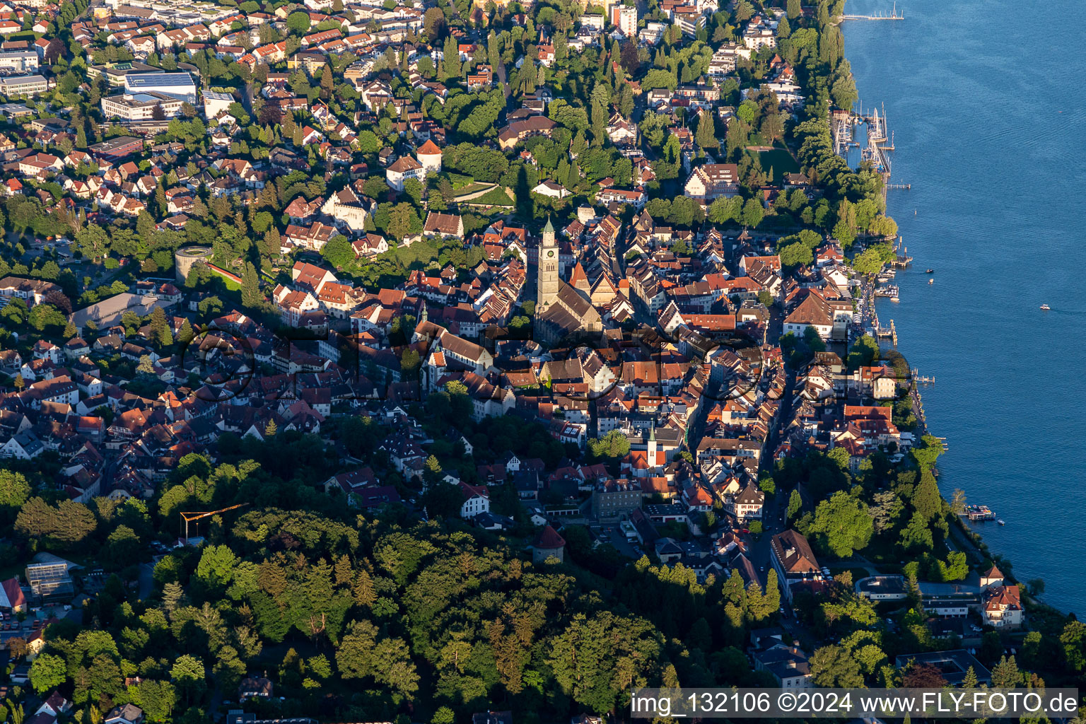 St. Nicholas Cathedral in Überlingen in the state Baden-Wuerttemberg, Germany