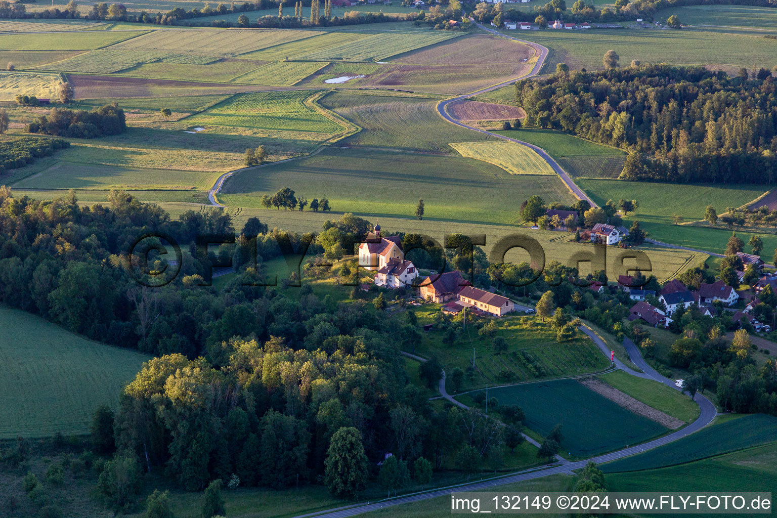 Pilgrimage Church of Our Lady of Mount Carmel in Baitenhausen in the district Baitenhausen in Meersburg in the state Baden-Wuerttemberg, Germany