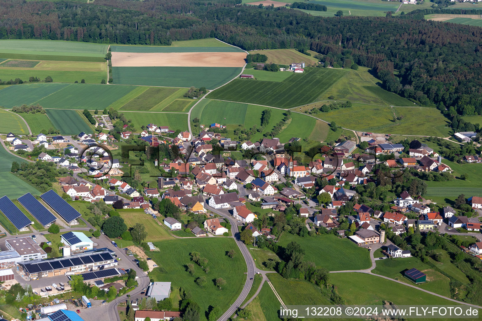 District Heudorf in Meßkirch in the state Baden-Wuerttemberg, Germany