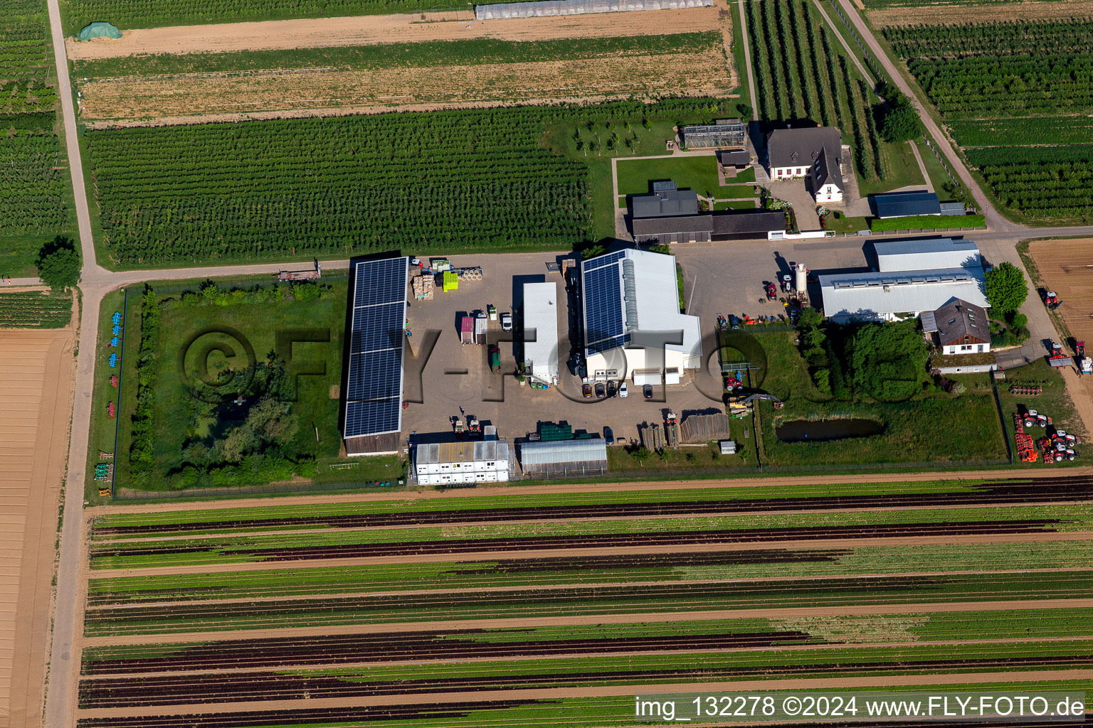 Farmer's Garden in Winden in the state Rhineland-Palatinate, Germany