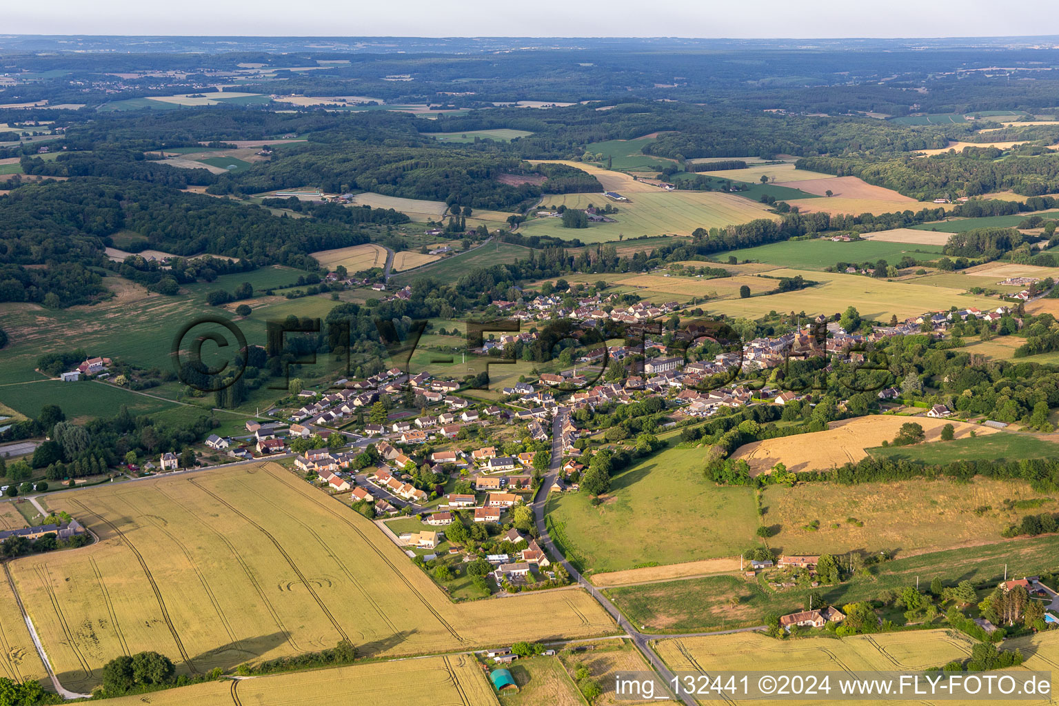 Saint-Michel-de-Chavaignes in the state Sarthe, France