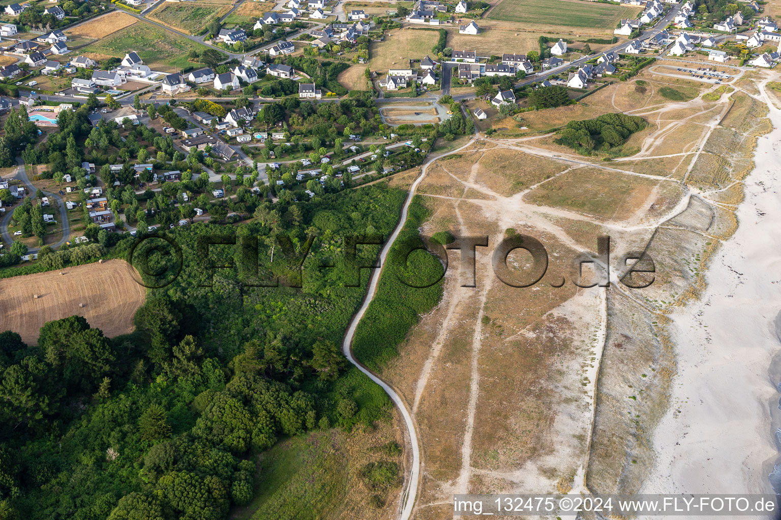 Camping Des Dunes in Plobannalec-Lesconil in the state Finistere, France