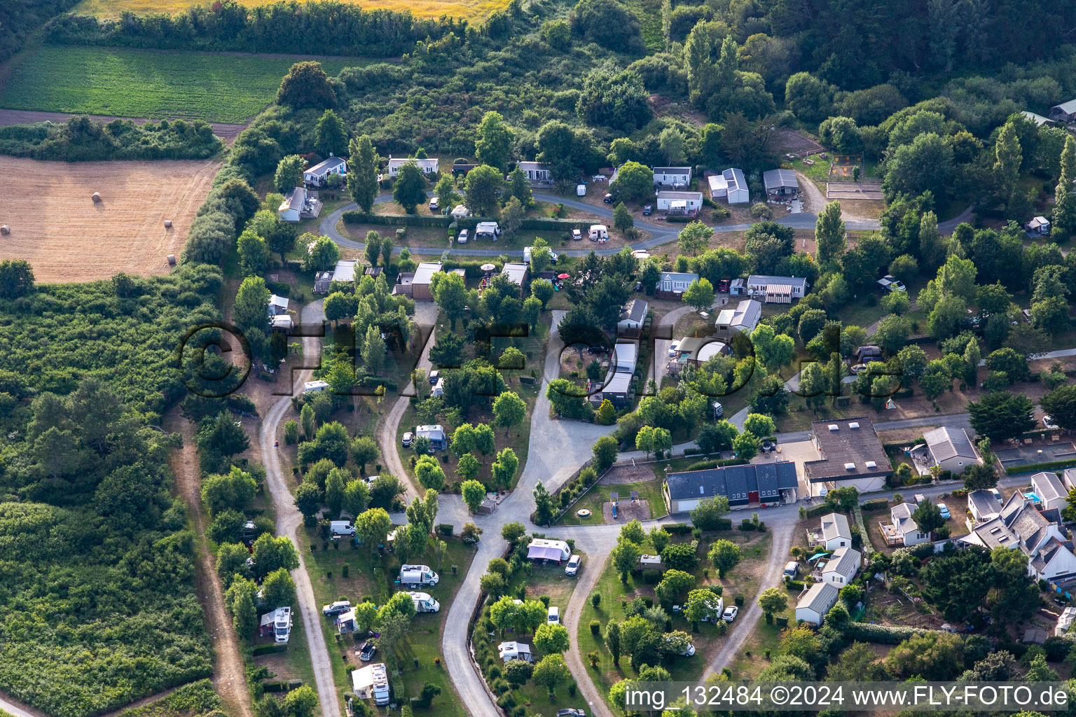 Camping Des Dunes in Treffiagat in the state Finistere, France