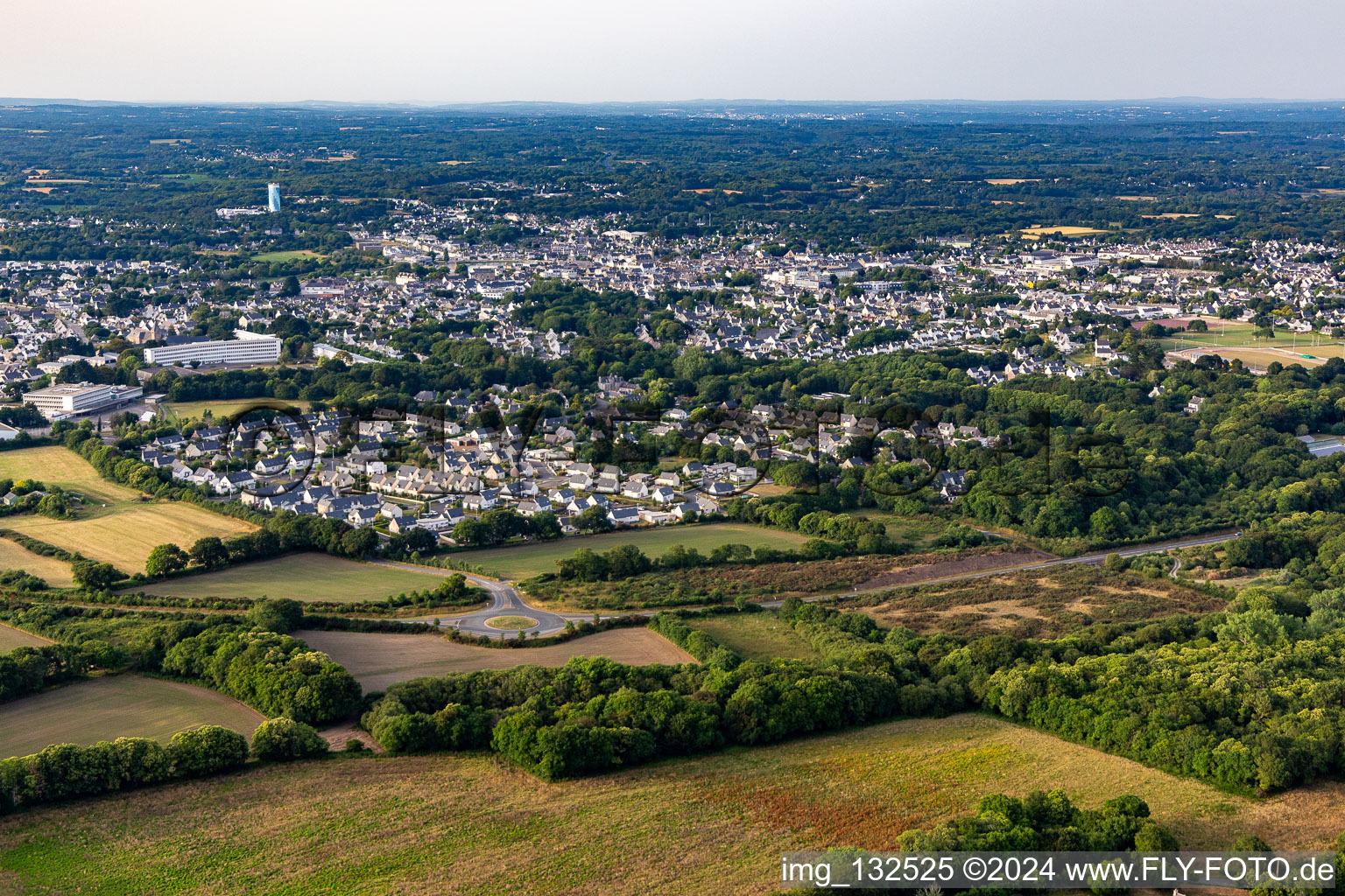 District Le Guiric-Trebehoret in Pont-l’Abbé in the state Finistere, France