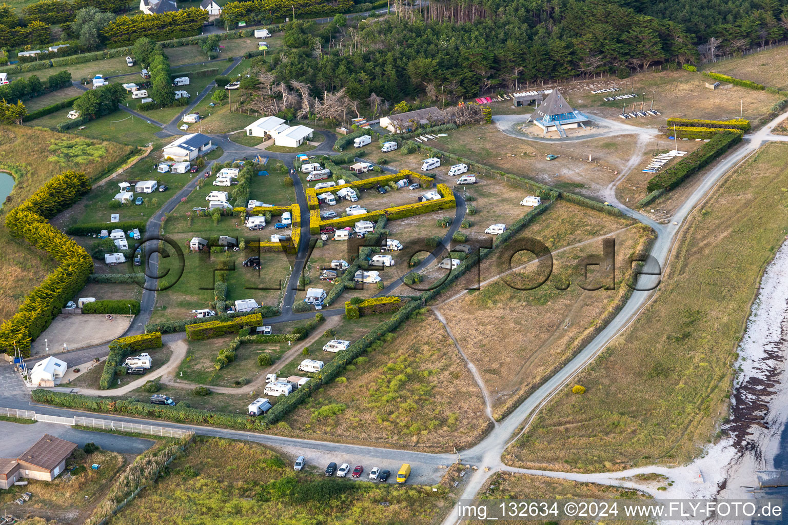 Camping Municipal Toul Ar Ster in the district Penmarc'h-Kerity in Penmarch in the state Finistere, France