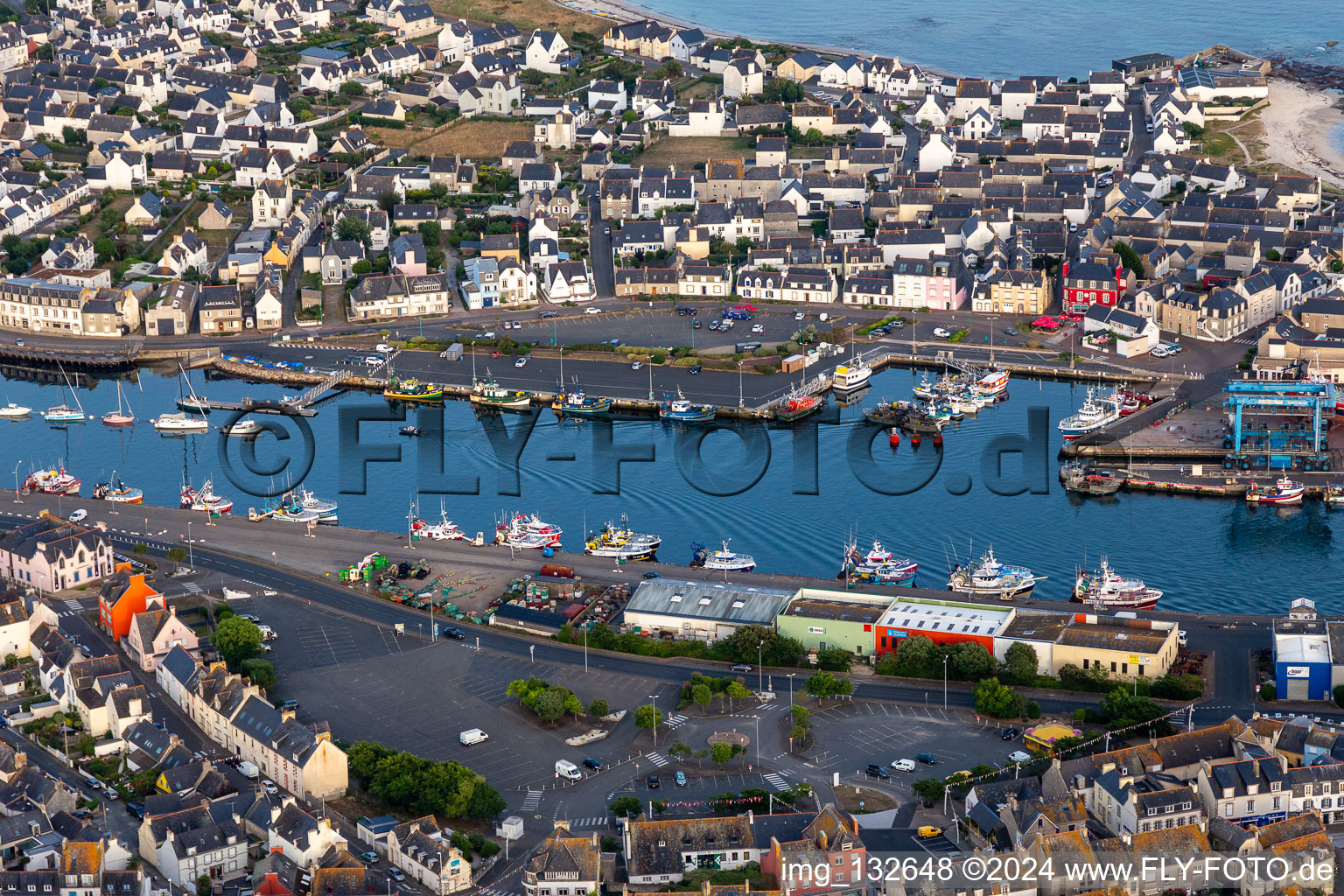 Port du Guilvinec-Treffiagat from above