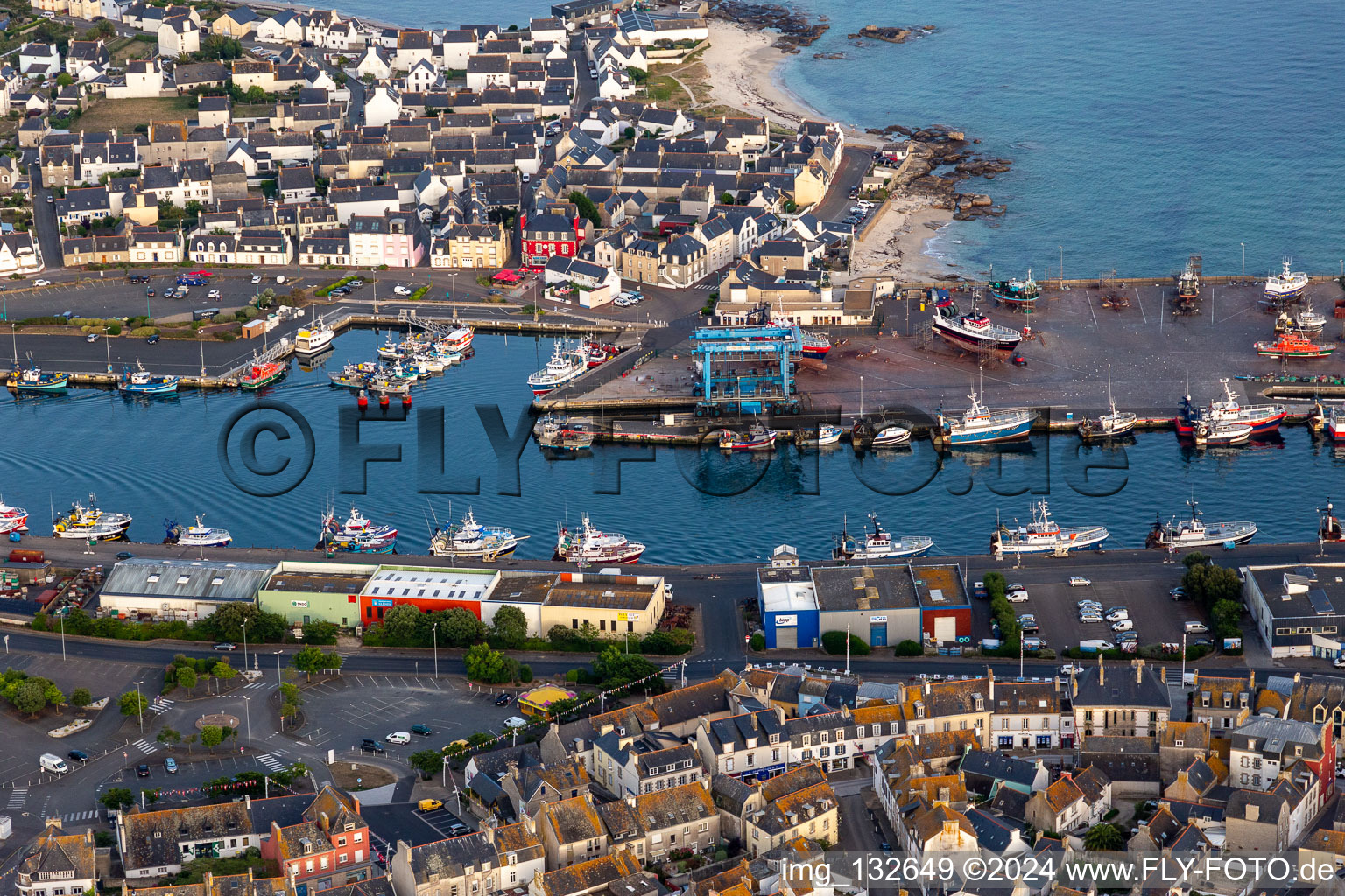 Port du Guilvinec-Treffiagat out of the air