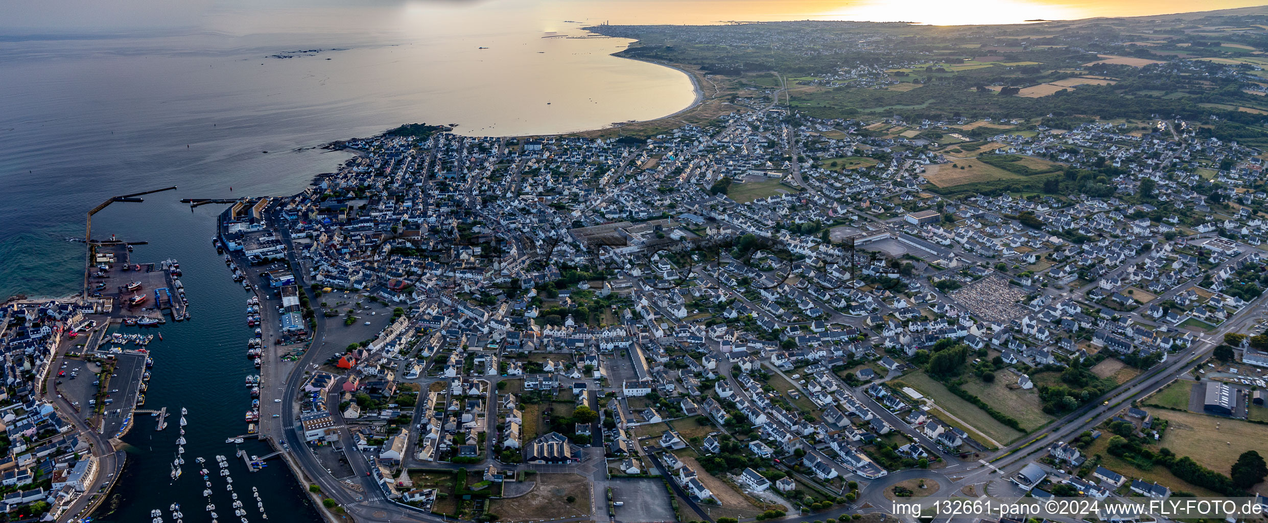 Guilvinec in the state Finistere, France