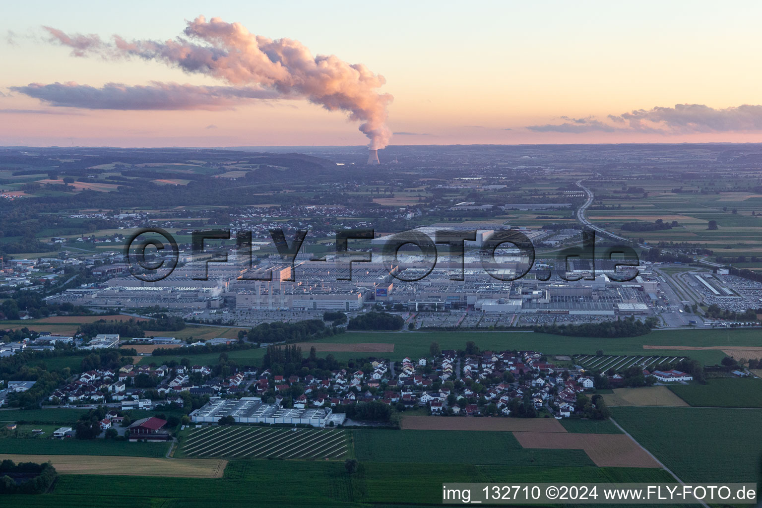 BMW Plant 2.40 in the district Höfen in Dingolfing in the state Bavaria, Germany