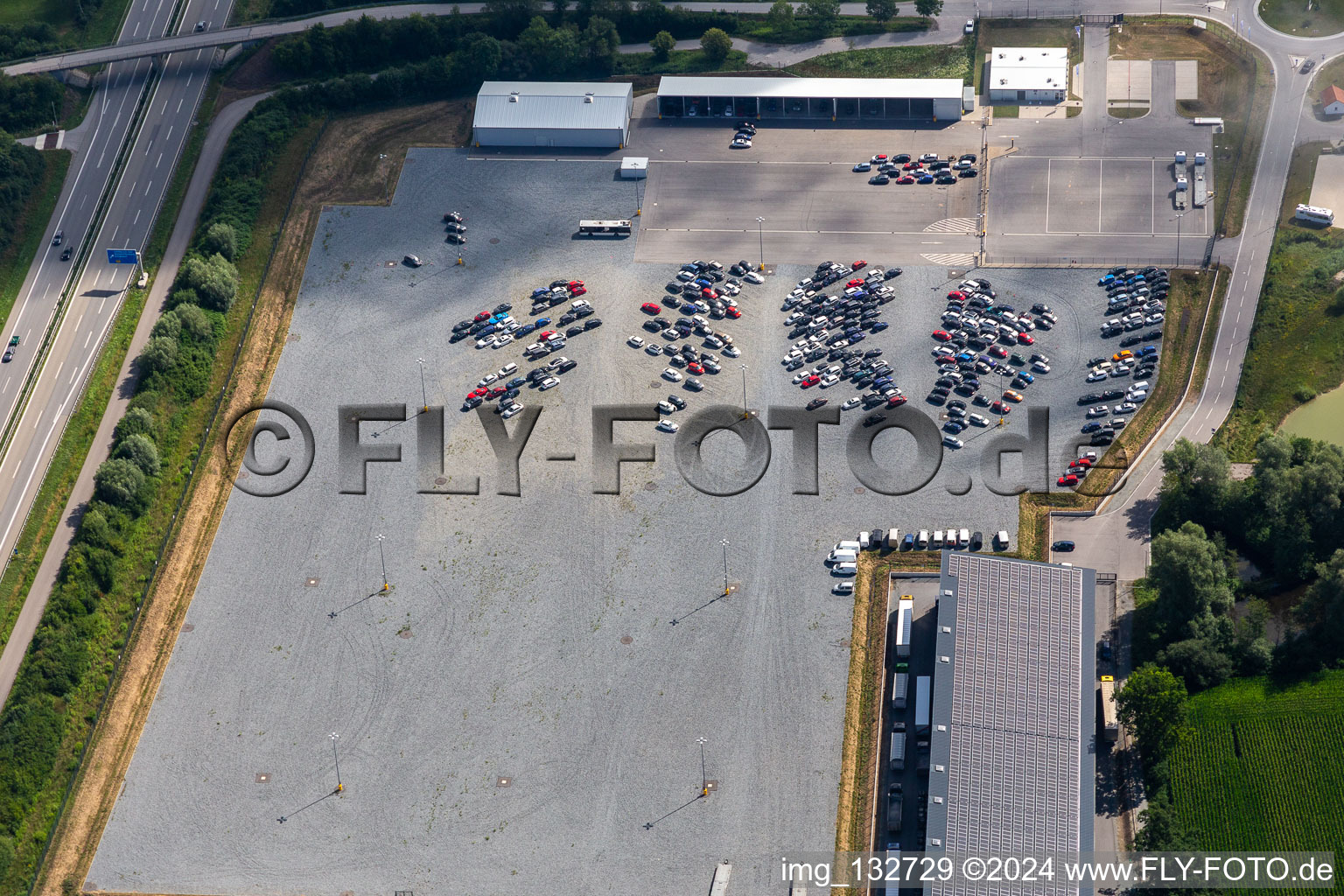 Car auction house Copart Deutschland GmbH in Pilsting in the state Bavaria, Germany