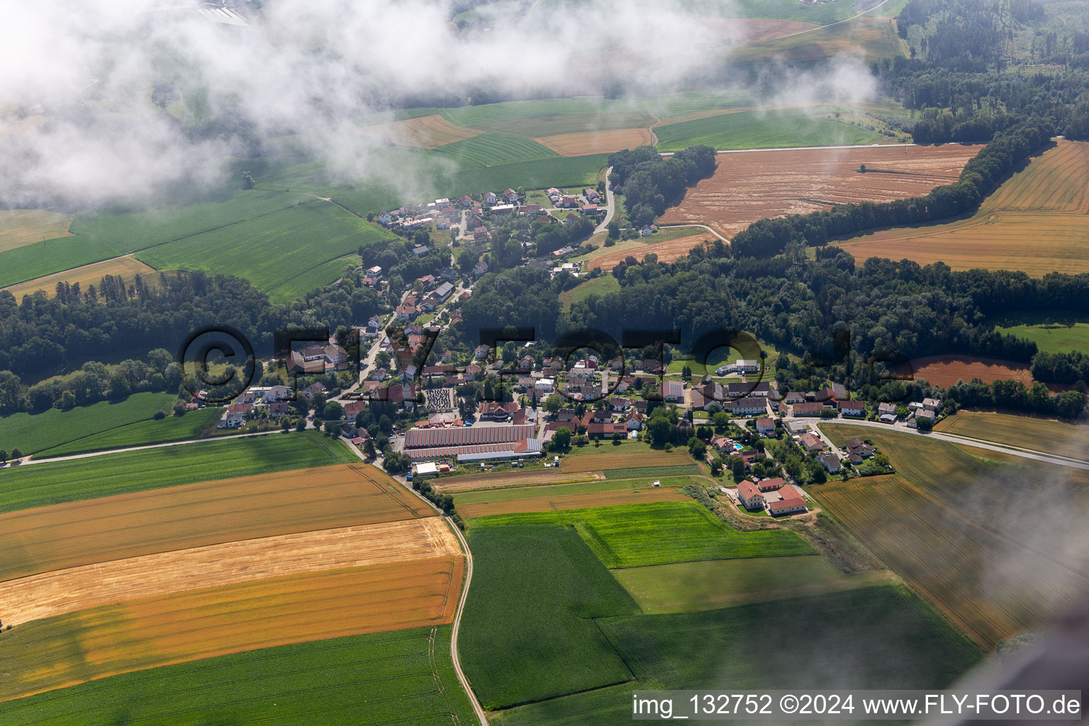 District Niederhöcking in Landau an der Isar in the state Bavaria, Germany