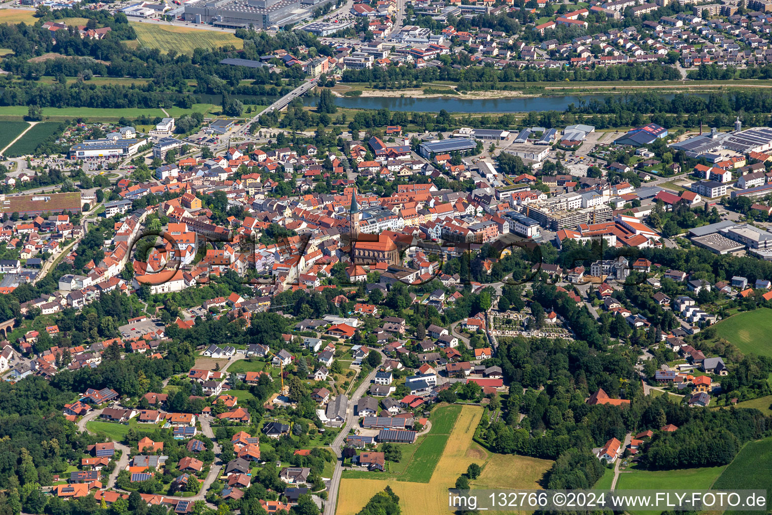 St. John Dingolfing in Dingolfing in the state Bavaria, Germany