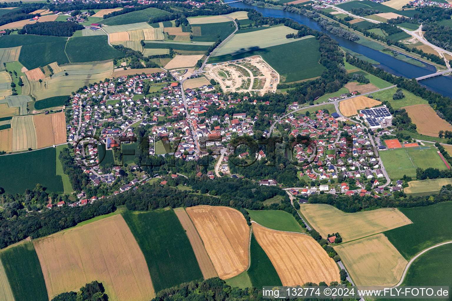 District Teisbach in Dingolfing in the state Bavaria, Germany