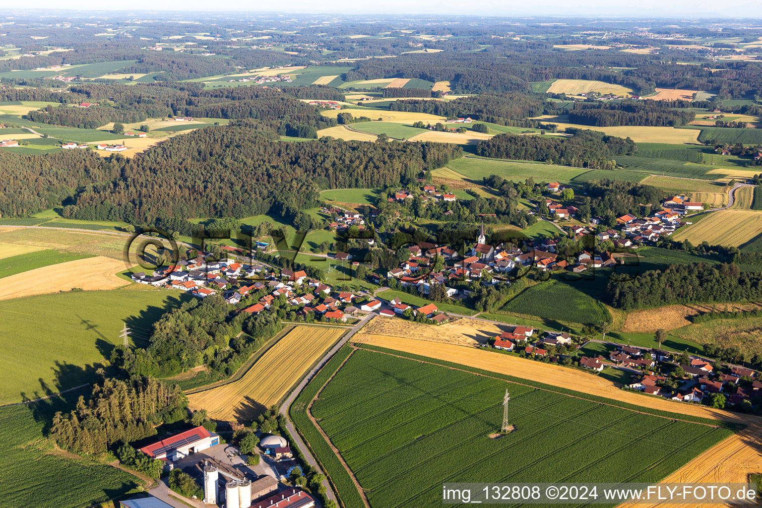 District Ruhstorf in Simbach in the state Bavaria, Germany