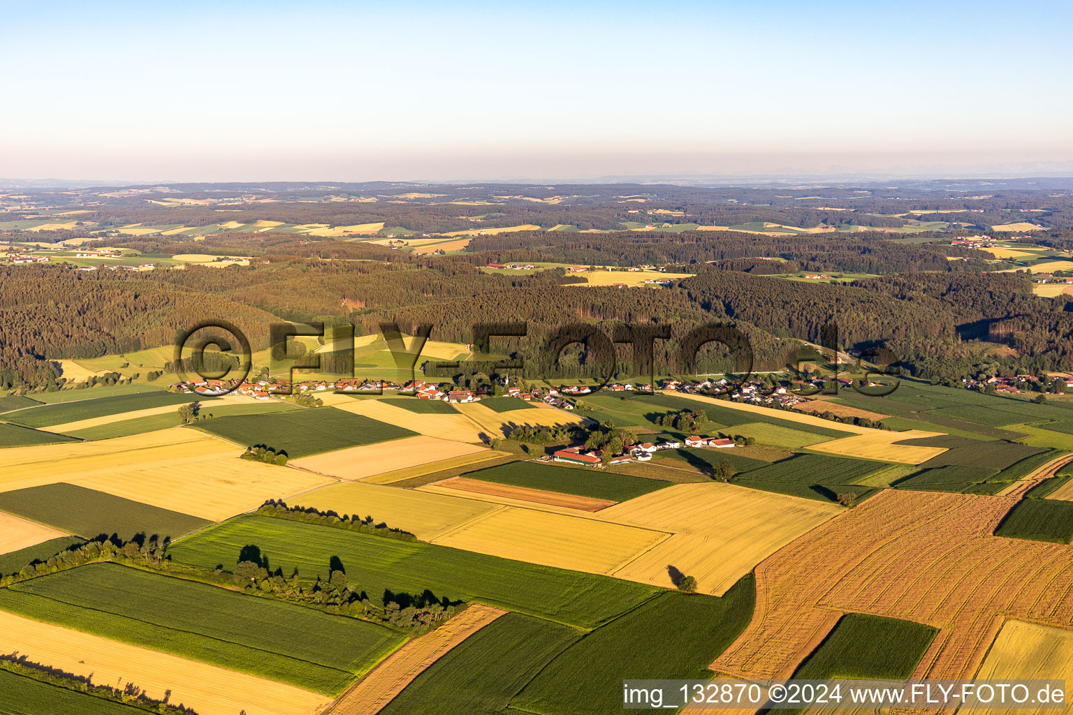 District Thanndorf in Roßbach in the state Bavaria, Germany