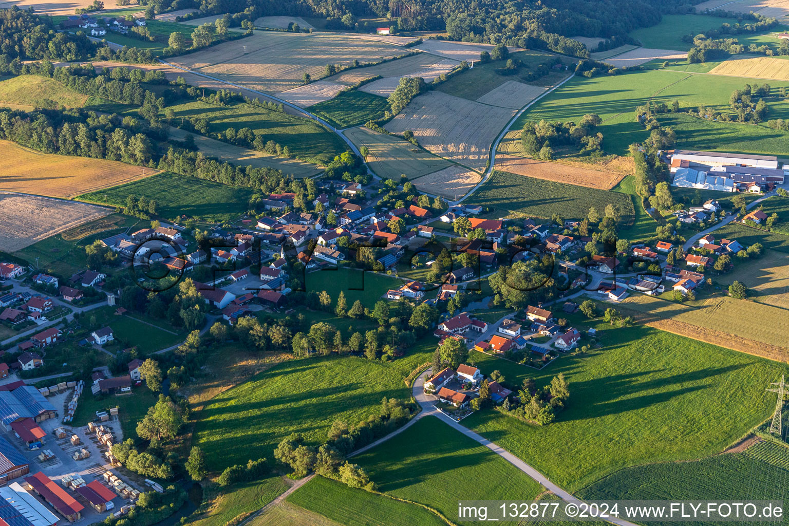 District Schmiedorf in Roßbach in the state Bavaria, Germany