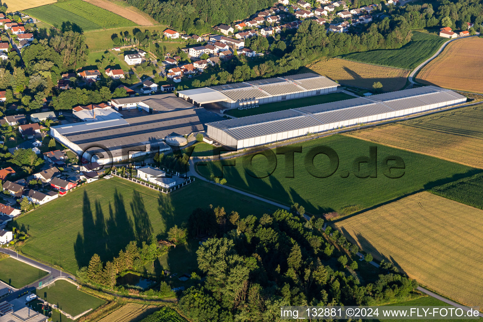 Konservenfabrik Eggerstorfer GmbH in Esterndorf in Roßbach in the state Bavaria, Germany