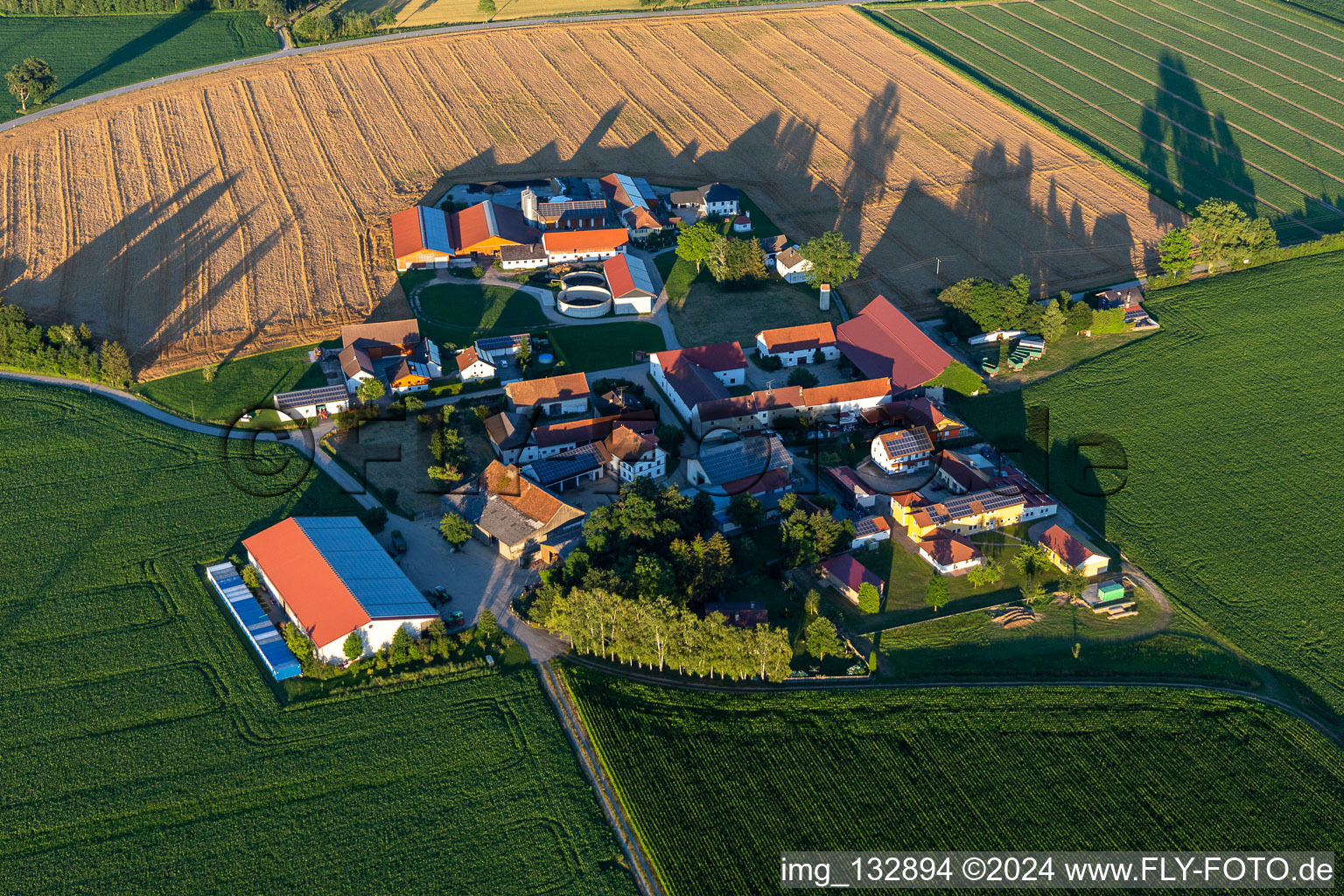 District Weng in Aldersbach in the state Bavaria, Germany