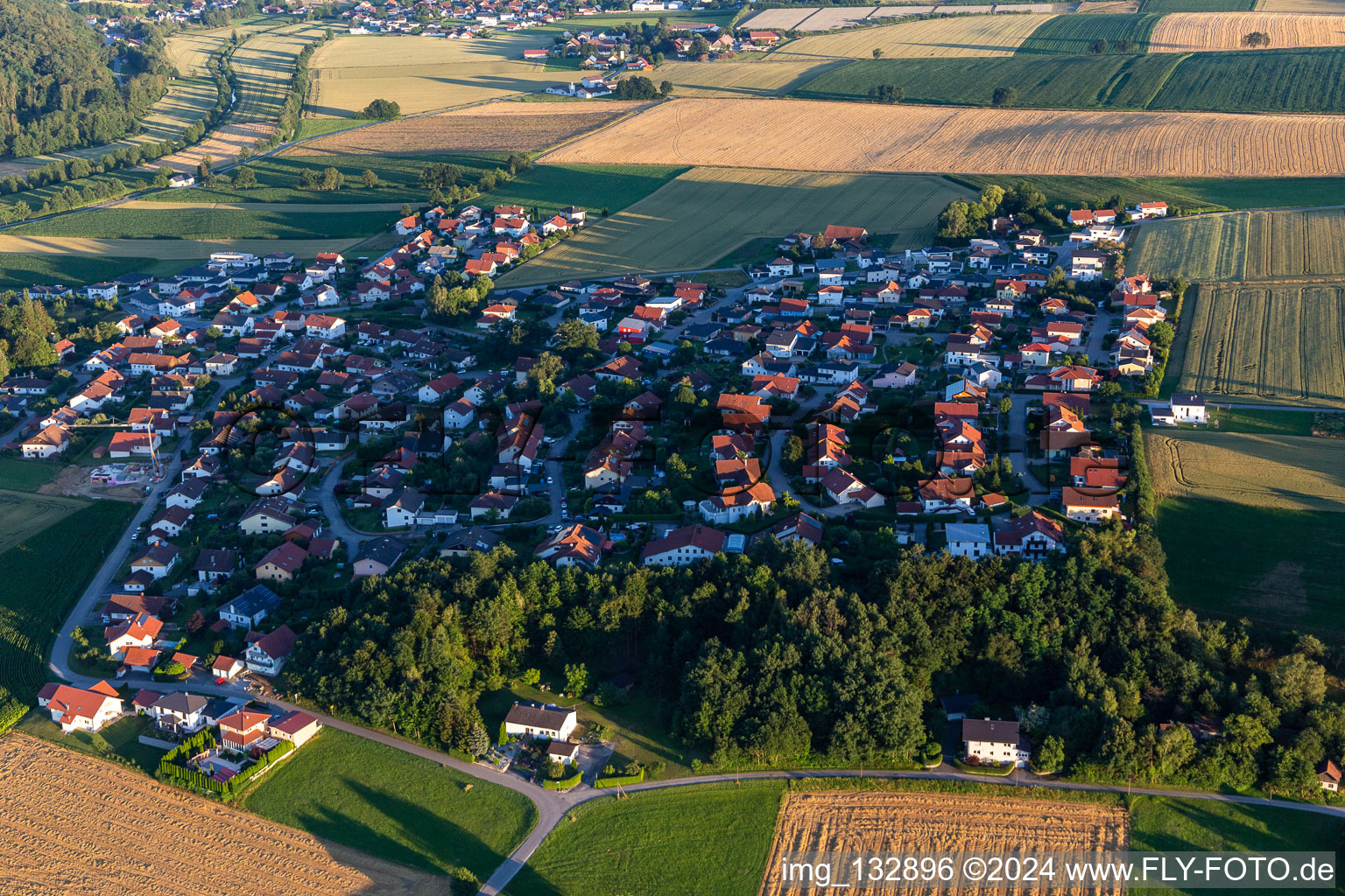 District Schwaig in Aldersbach in the state Bavaria, Germany