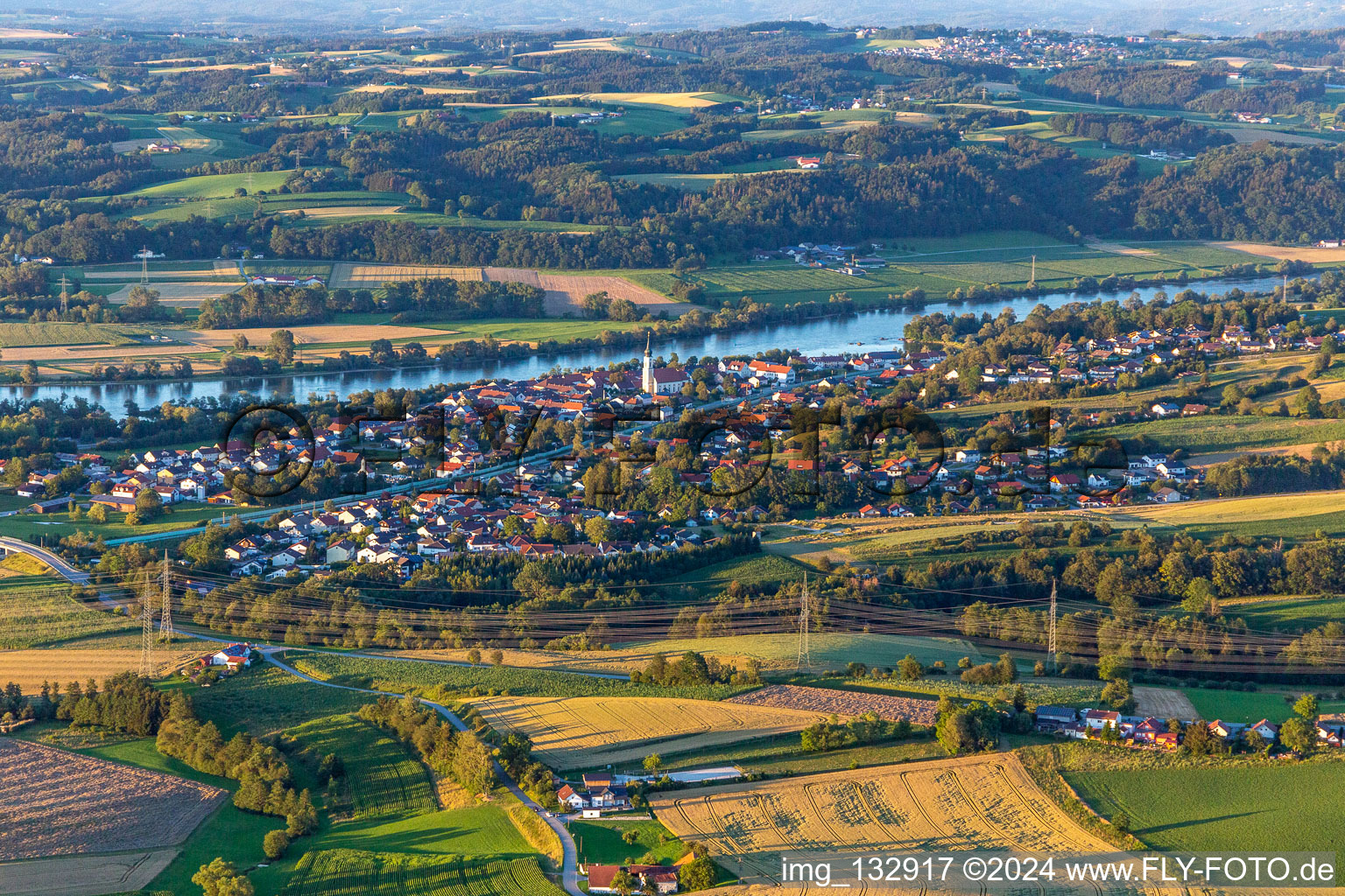 District Pleinting in Vilshofen an der Donau in the state Bavaria, Germany