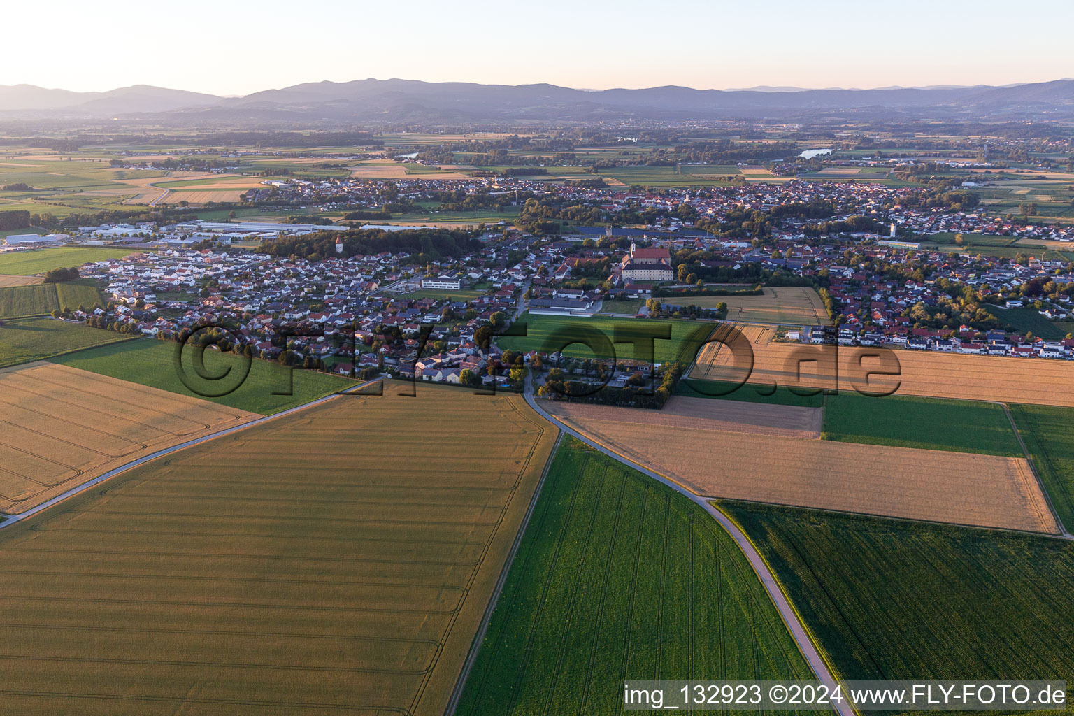 District Altenmarkt in Osterhofen in the state Bavaria, Germany