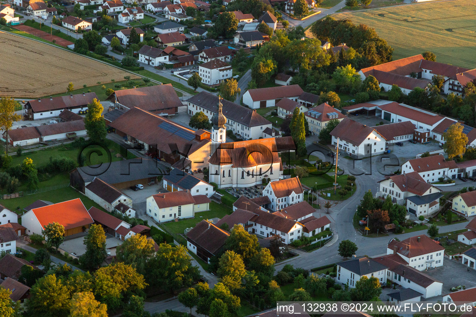 Parish Church of St. Lawrence, Buchhofen in Buchhofen in the state Bavaria, Germany