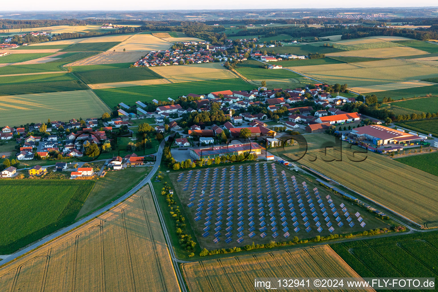 District Neusling in Wallerfing in the state Bavaria, Germany