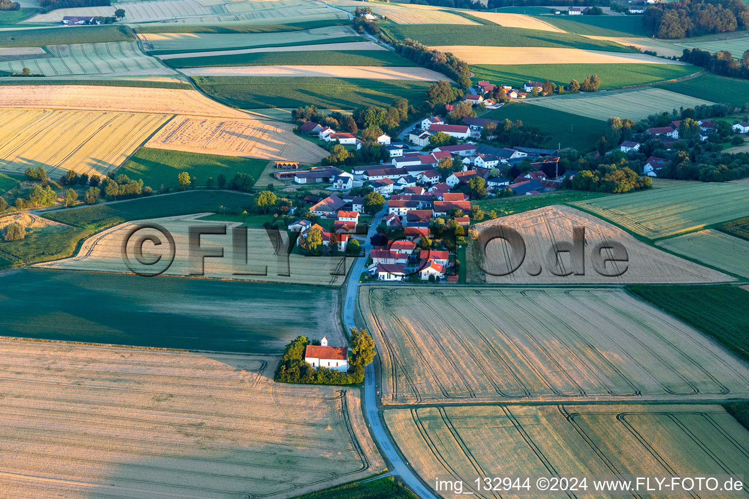 District Gneiding in Oberpöring in the state Bavaria, Germany