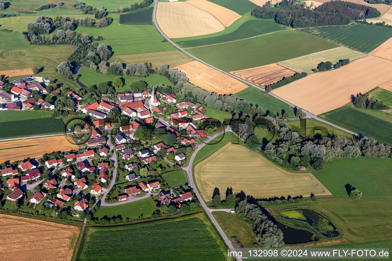 On the Vils near Rutting in the district Leberskirchen in Schalkham in the state Bavaria, Germany