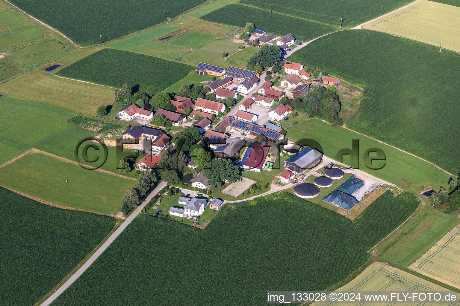 Schaidham in the district Haarbach in Vilsbiburg in the state Bavaria, Germany