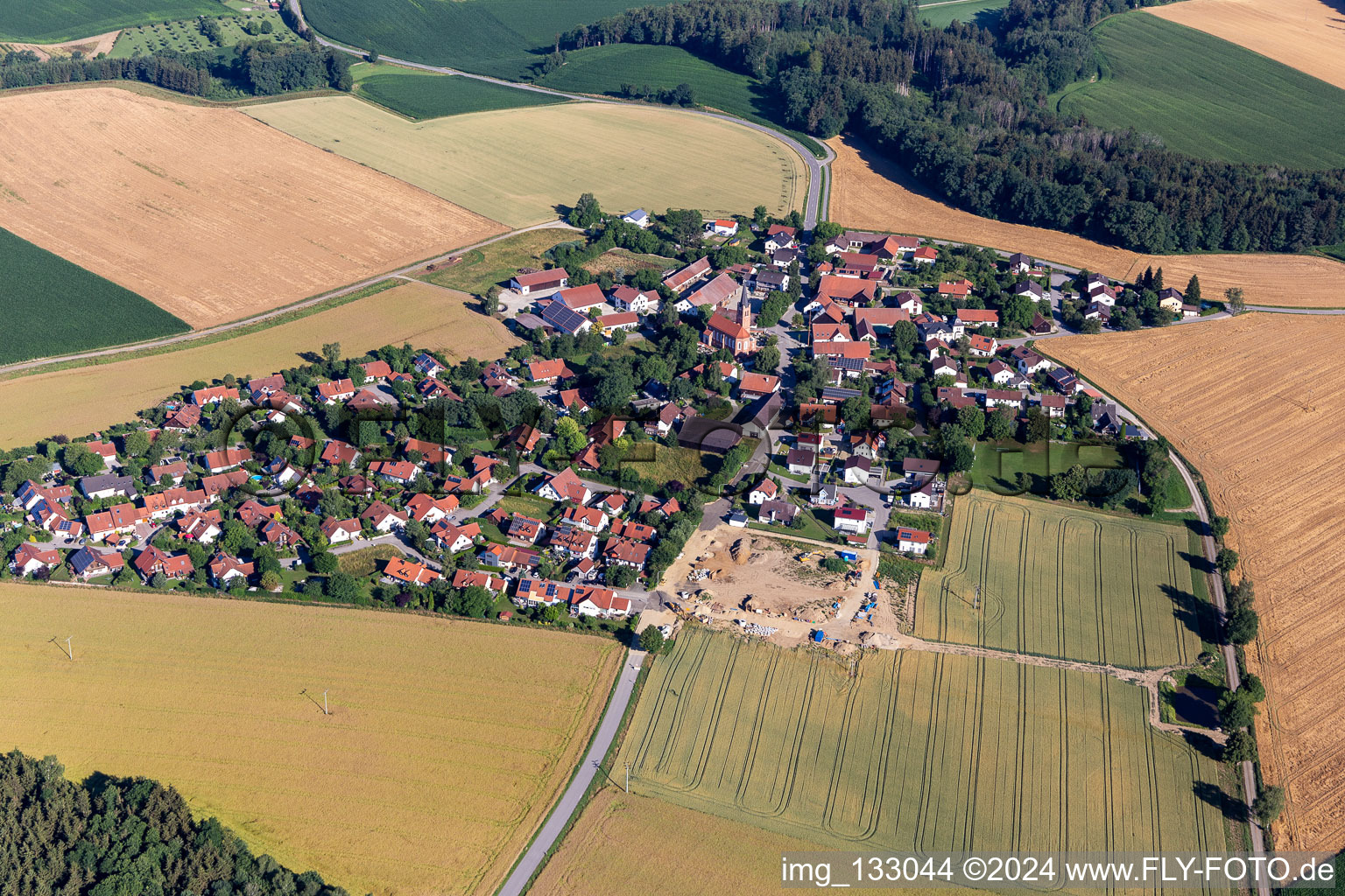 District Hohenegglkofen in Kumhausen in the state Bavaria, Germany