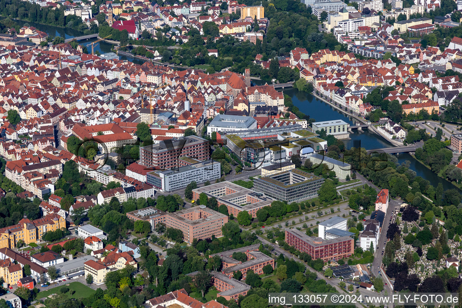 Tax office Landshut in Landshut in the state Bavaria, Germany