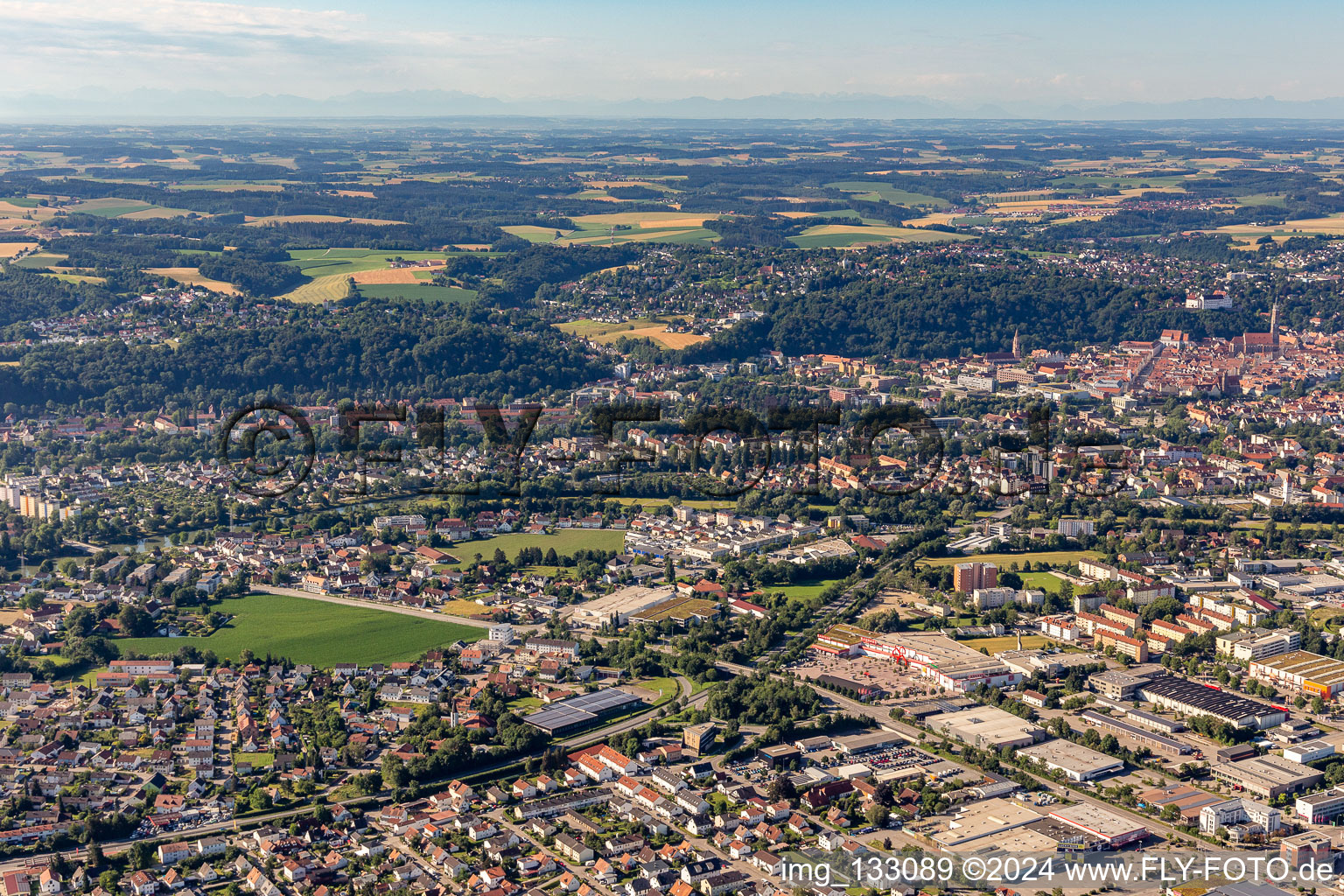 District Piflas in Landshut in the state Bavaria, Germany