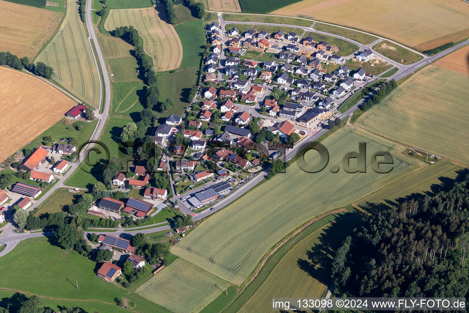 District Oberglaim in Ergolding in the state Bavaria, Germany