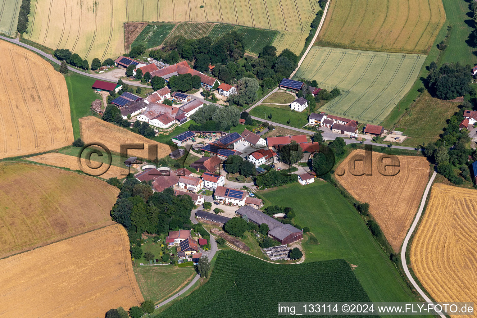 District Pfeffendorf in Rottenburg an der Laaber in the state Bavaria, Germany