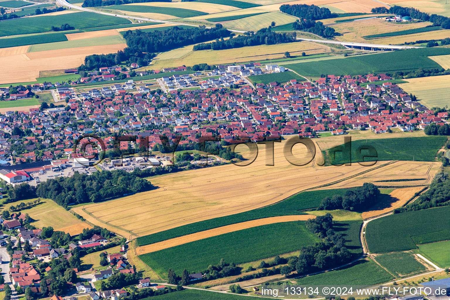 Ergoldsbach in the state Bavaria, Germany