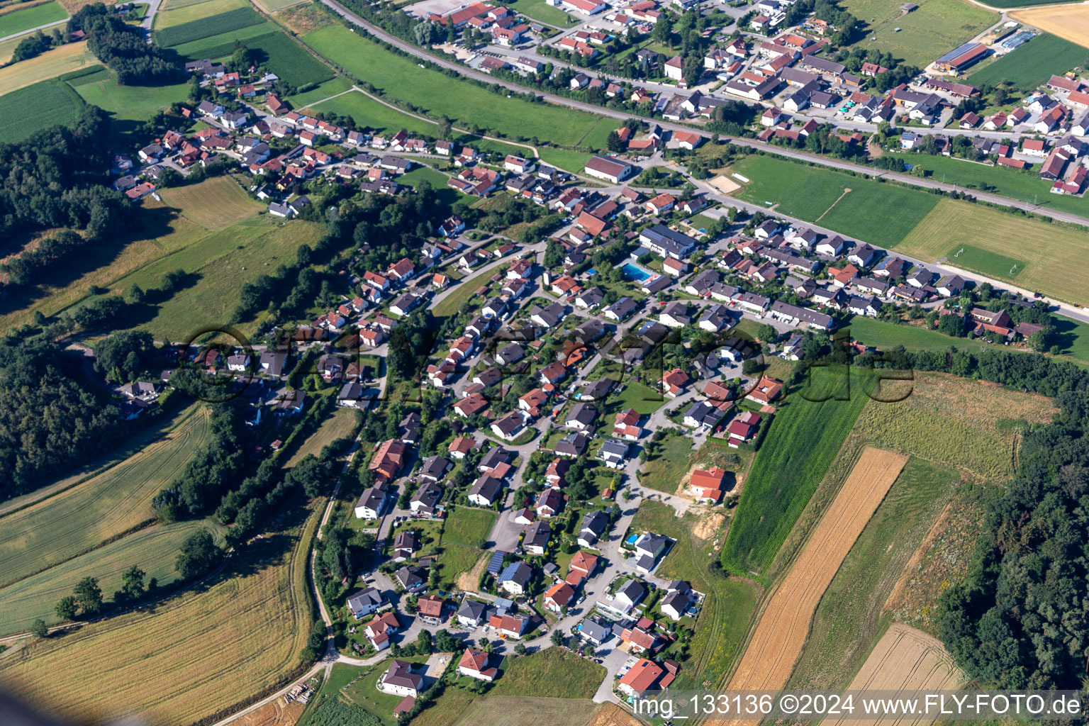 Jelenkofen in the district Prinkofen in Ergoldsbach in the state Bavaria, Germany