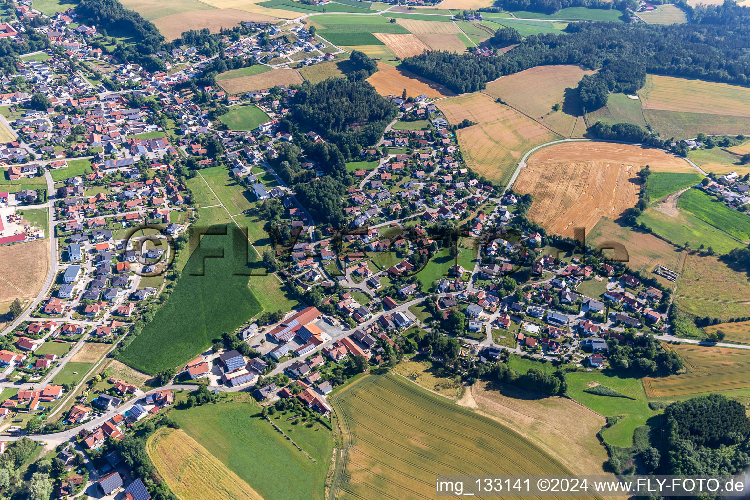 District Feuchten in Bayerbach bei Ergoldsbach in the state Bavaria, Germany