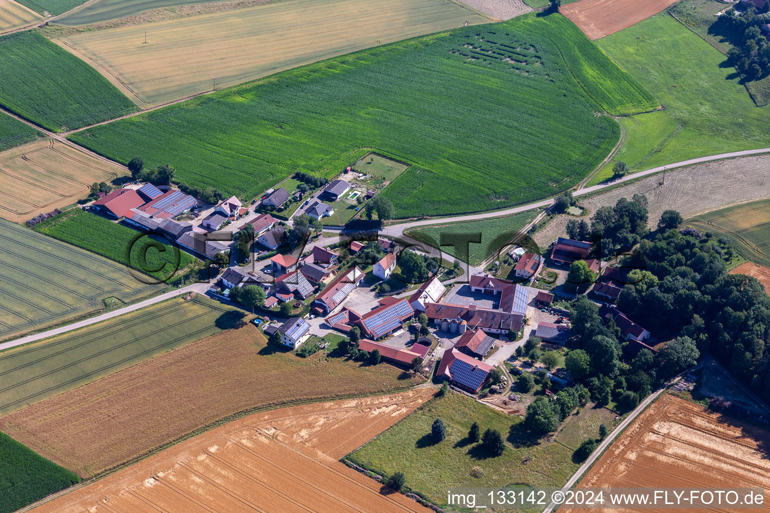 Pram in the district Feuchten in Bayerbach bei Ergoldsbach in the state Bavaria, Germany