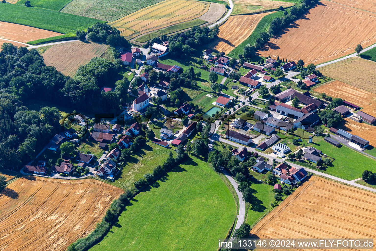 District Veitsbuch in Weng in the state Bavaria, Germany