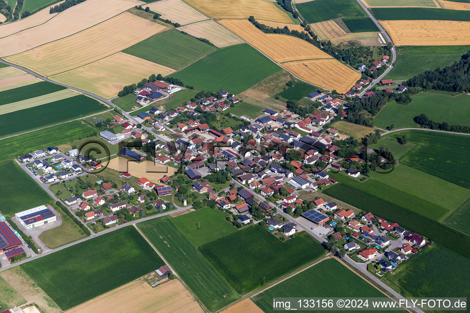 District Rimbach in Moosthenning in the state Bavaria, Germany