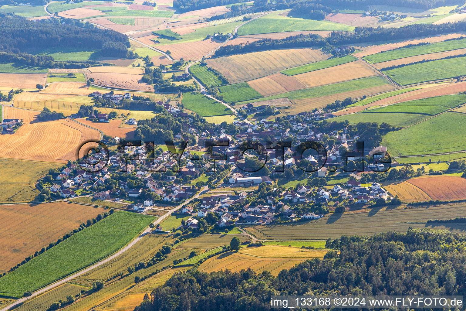 District Ottering in Moosthenning in the state Bavaria, Germany