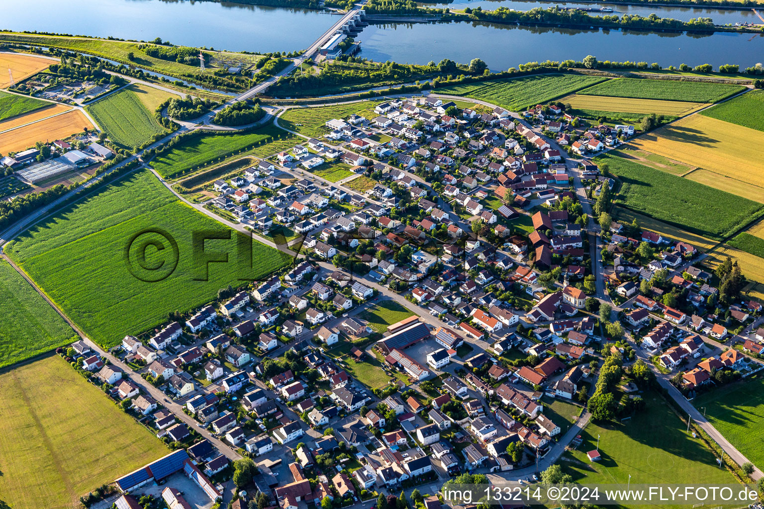 District Kagers in Straubing in the state Bavaria, Germany