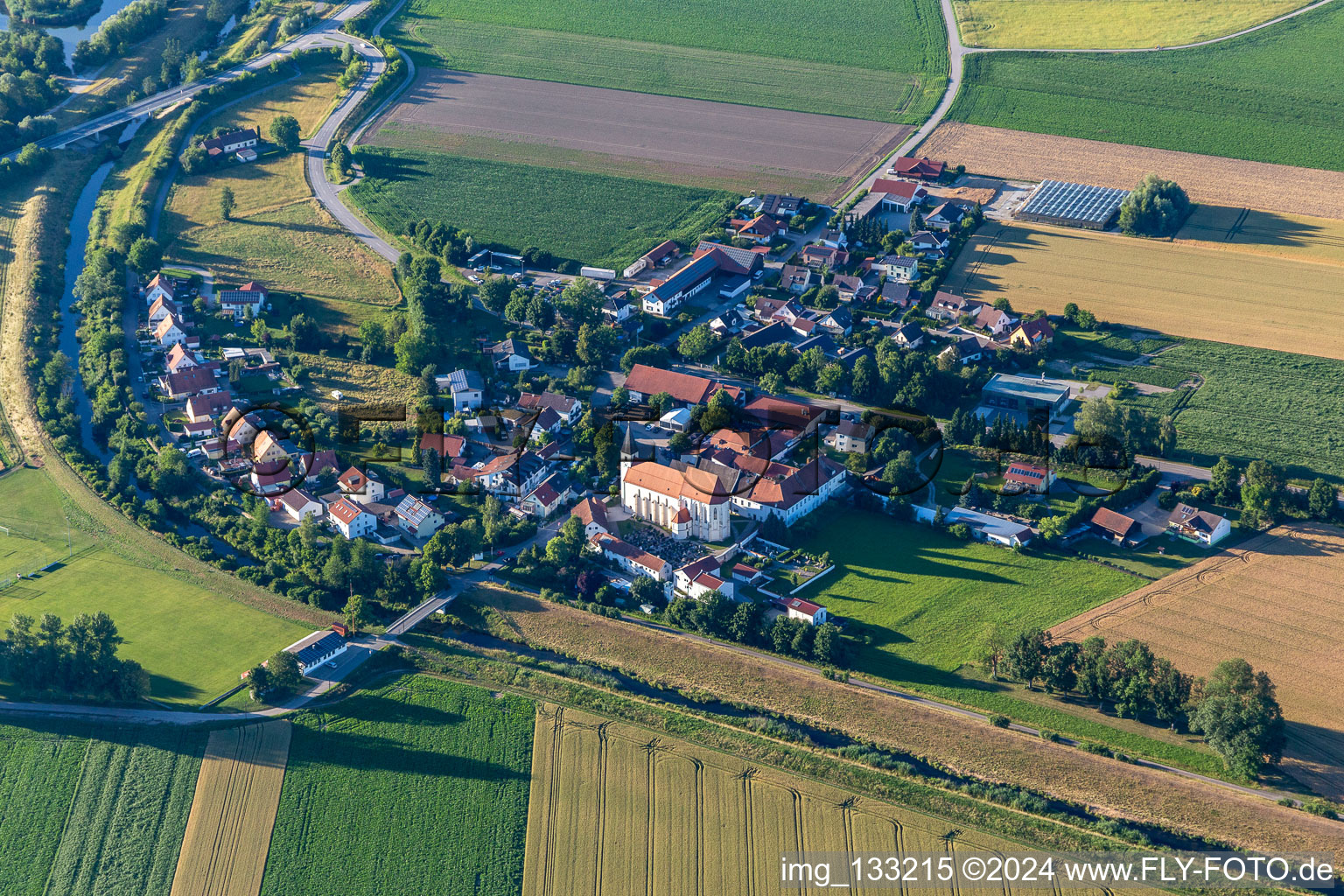 District Unterzeitldorn in Straubing in the state Bavaria, Germany