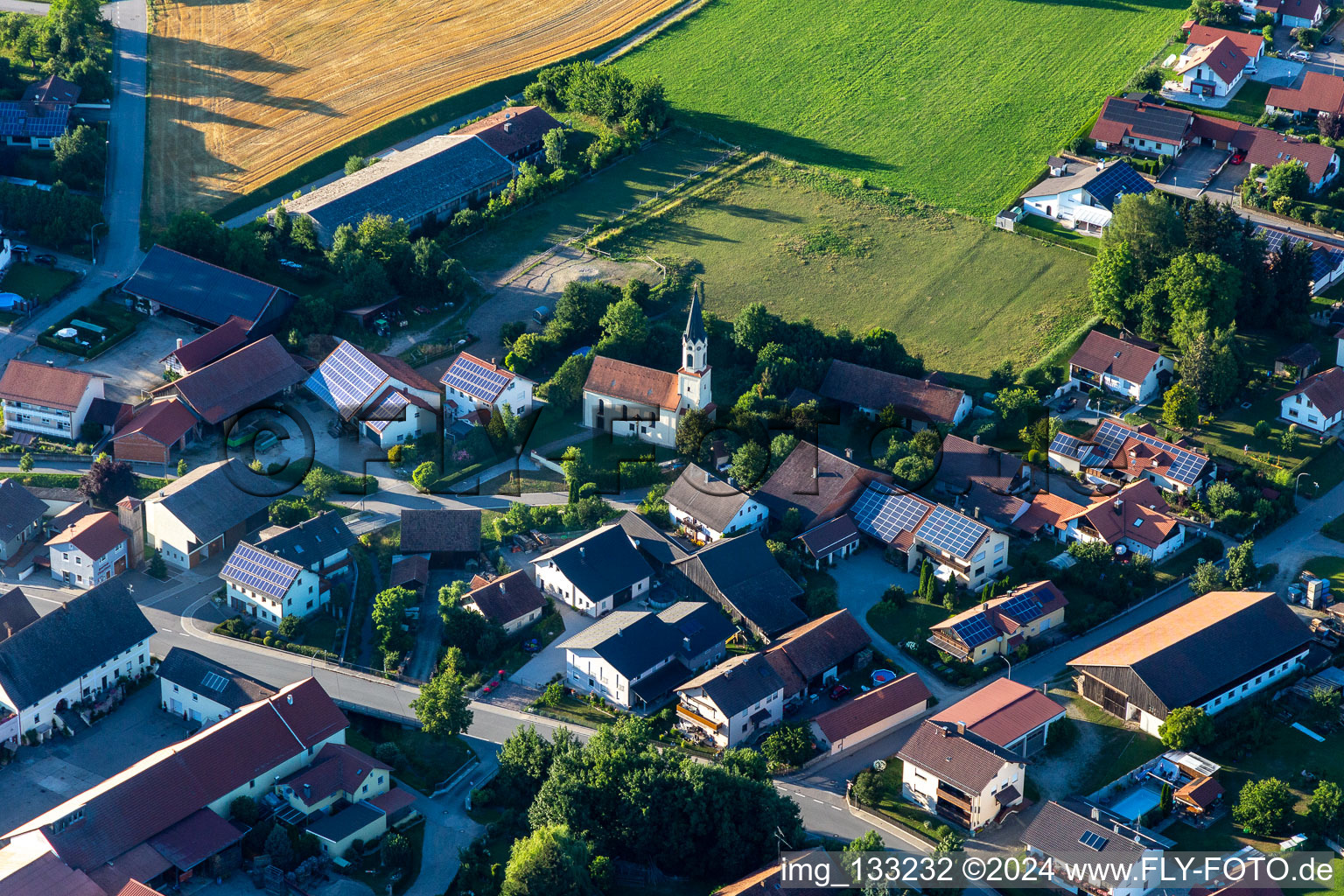 District Oberzeitldorn in Kirchroth in the state Bavaria, Germany