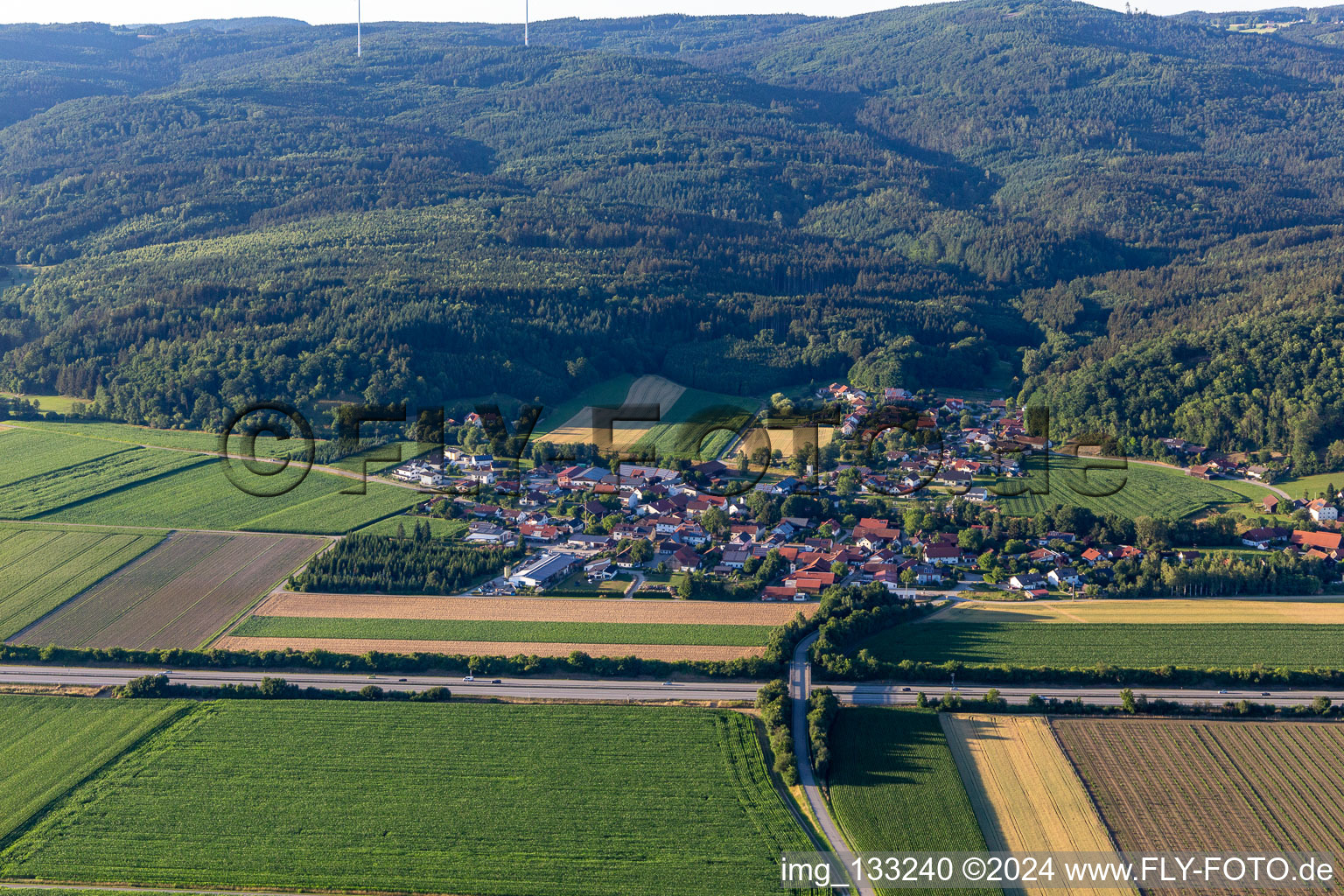 District Pillnach in Kirchroth in the state Bavaria, Germany